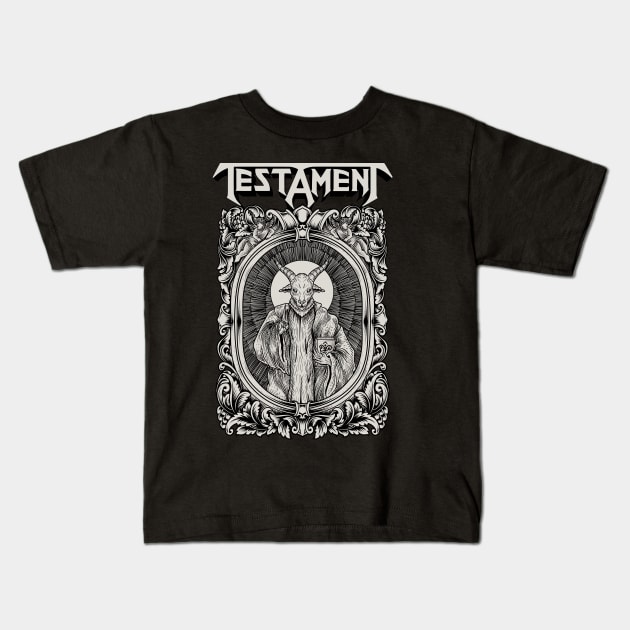 Testament Kids T-Shirt by wiswisna